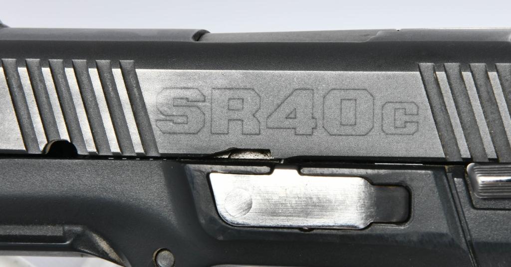 Ruger SR40c Semi Auto Pistol .40 S&W