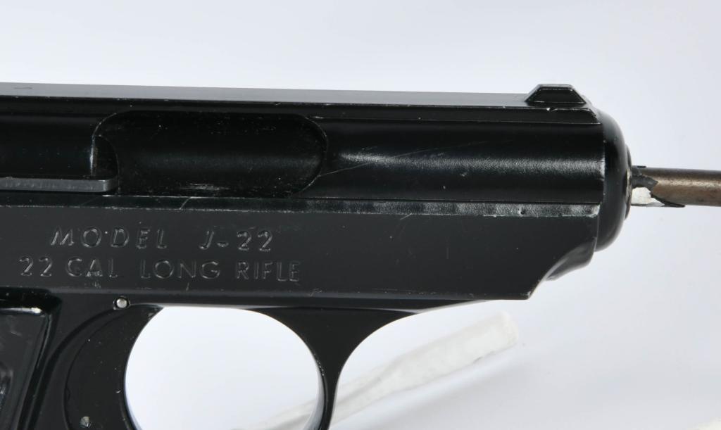 Bryco Jennings Model J-22 Semi Auto Pistol .22 LR