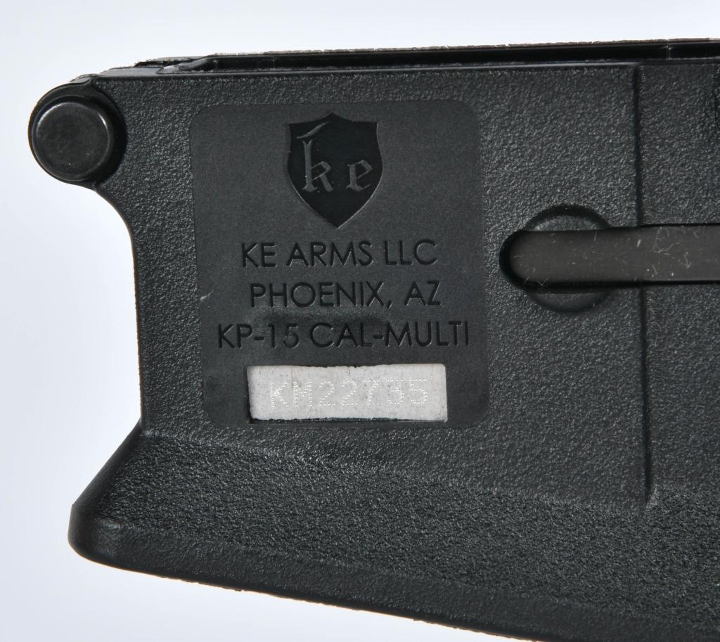Black KP-15 Complete Mil-Spec FCG Polymer Receiver