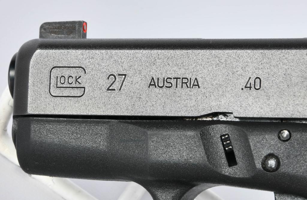 GLOCK 27 Gen 3 Semi Auto Pistol .40 S&W