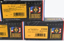 6 Burris Scope Mount Bases