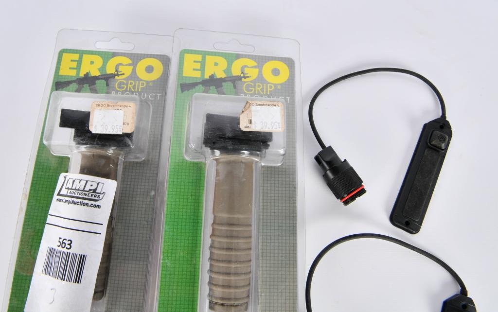 2 NIB ERGO Handgrips & Pressure Switches