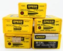 Approx 300 Count Of Speer .30 Cal Bullet Tips