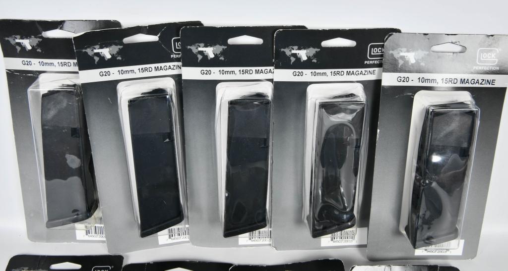 (13) Glock G20 10mm 15 round Magazine New in