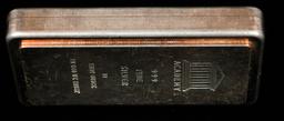 10 oz Academy Silver Bar small Font Stacker