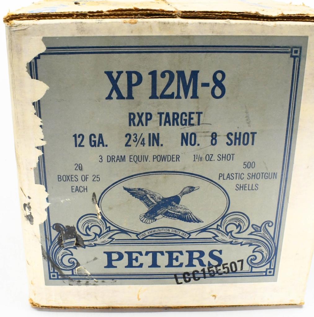 500 Rd Sealed Case Of Peter's 12 Ga Shotshells