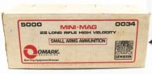 5000 Rounds Of CCI Mini Mag .22 LR Ammunition