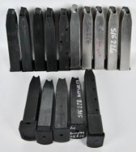 (15) Various Sig P226 Magazines various round