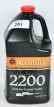 8 LB Accurate 2200 Double Base Smokeless Powder