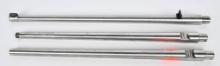 (3) various Stainless Barrels