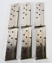 6 Kimber 1911 SS .45 Caliber Magazines