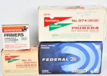 2110 Various Primers Rifle, Pistol, Shotgun
