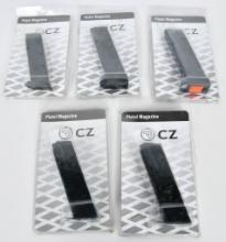 5 NIP CZ 75/85 9mm 16 Rd Magazines