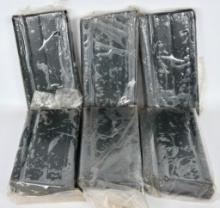 (6) SCAR 17S .308 magazines Black