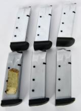 6 Springfield .40 Caliber 8 Round Magazines