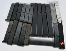 (20) UZI magazines various 9mm and .45 Acp