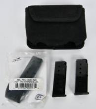 3 Kel Tec 9 Round Metal Magazines & Pouch