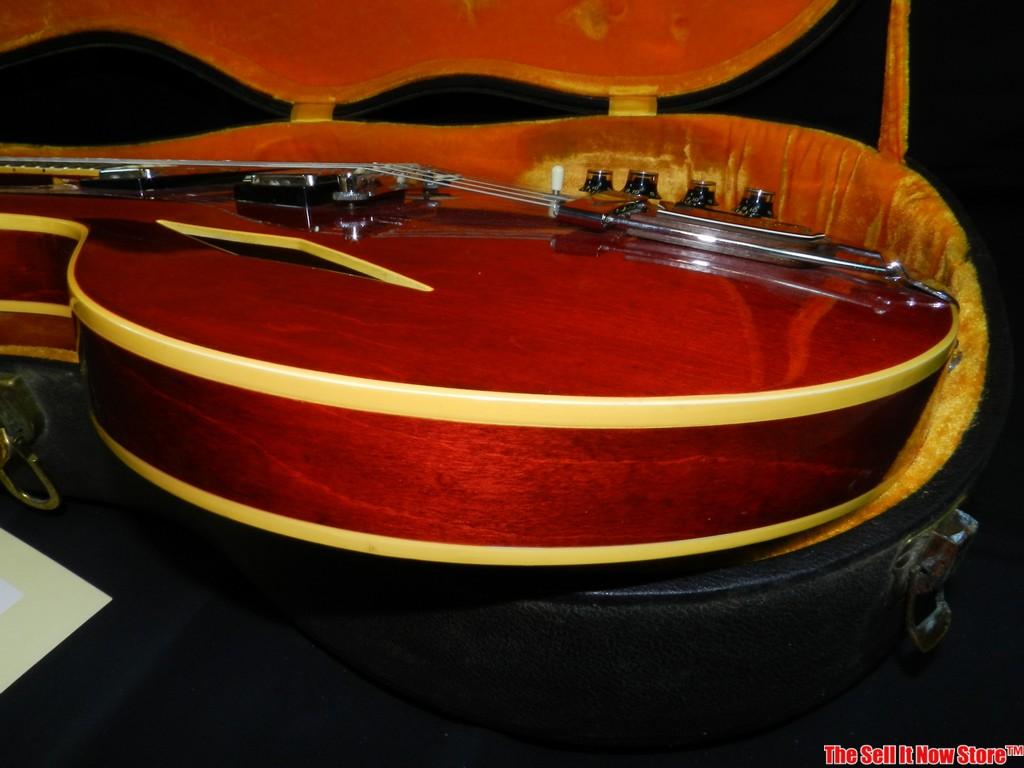 1969 Gibson Trini Lopez Standard Electric Guitar Original Case SN 81001