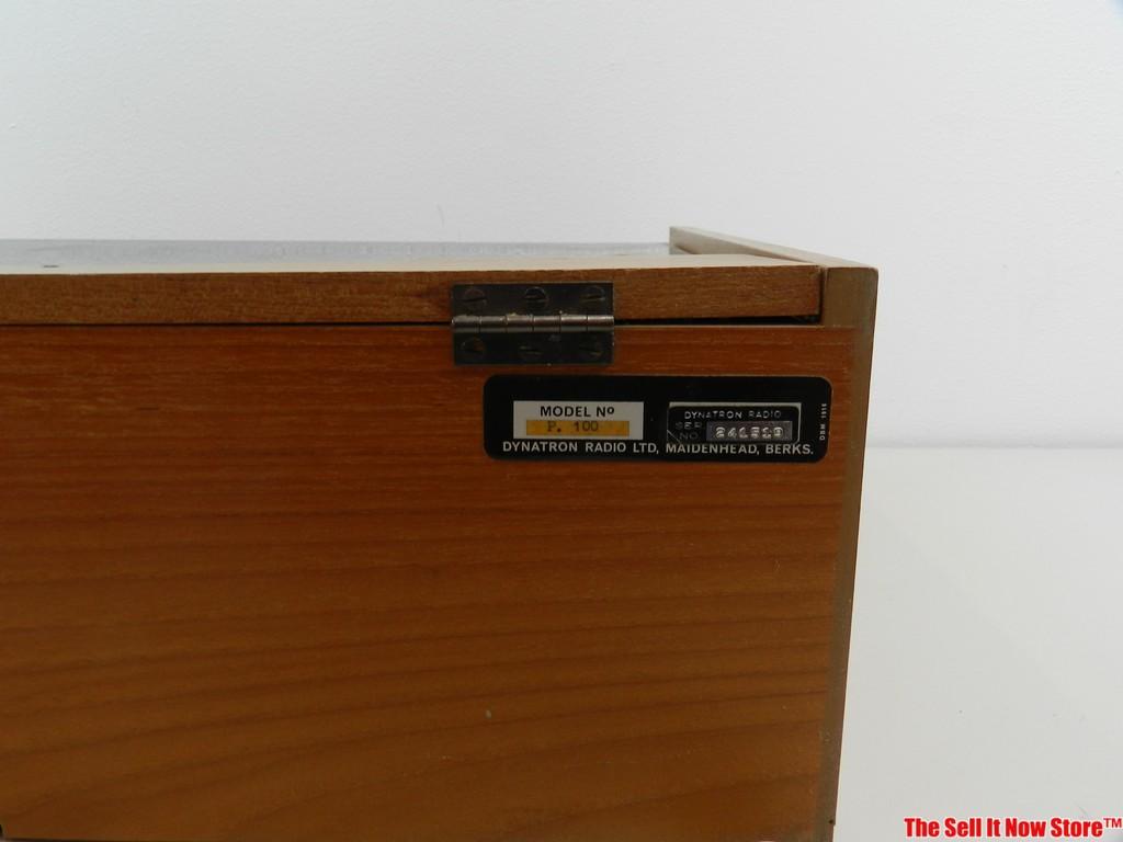 Goldring Lenco GL 75 Turntable in Dynatron Wood Case