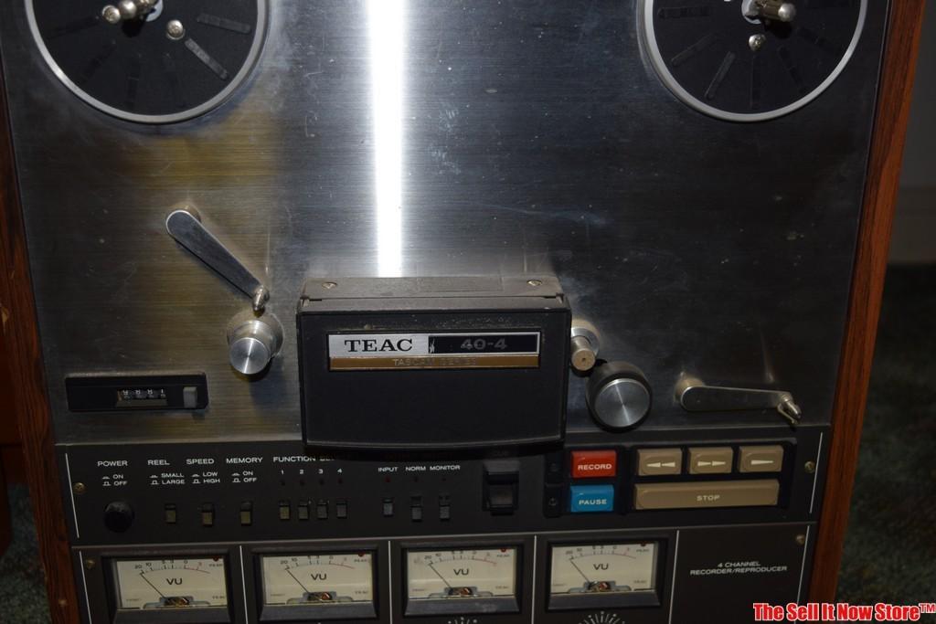 Vintage Teac 40-4 reel to reel tape deck