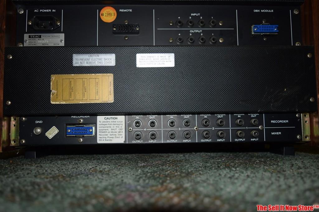 Vintage Teac 40-4 reel to reel tape deck