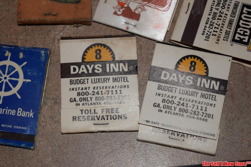 Lot of Various Vintage Advertising Matchbooks