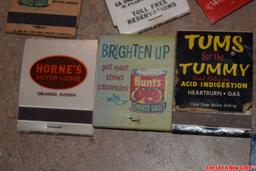 Lot of Various Vintage Advertising Matchbooks