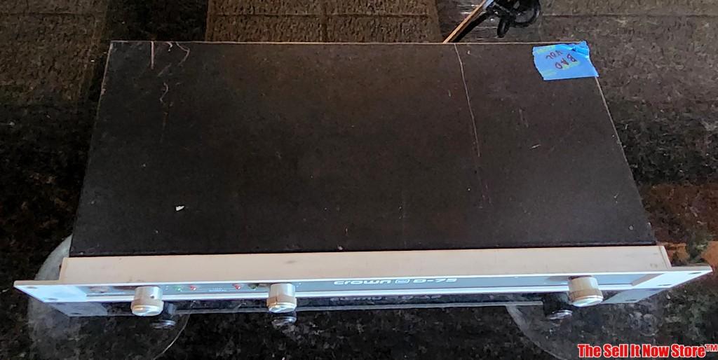 Crown D75 D-75 Rack Mount Power Amp
