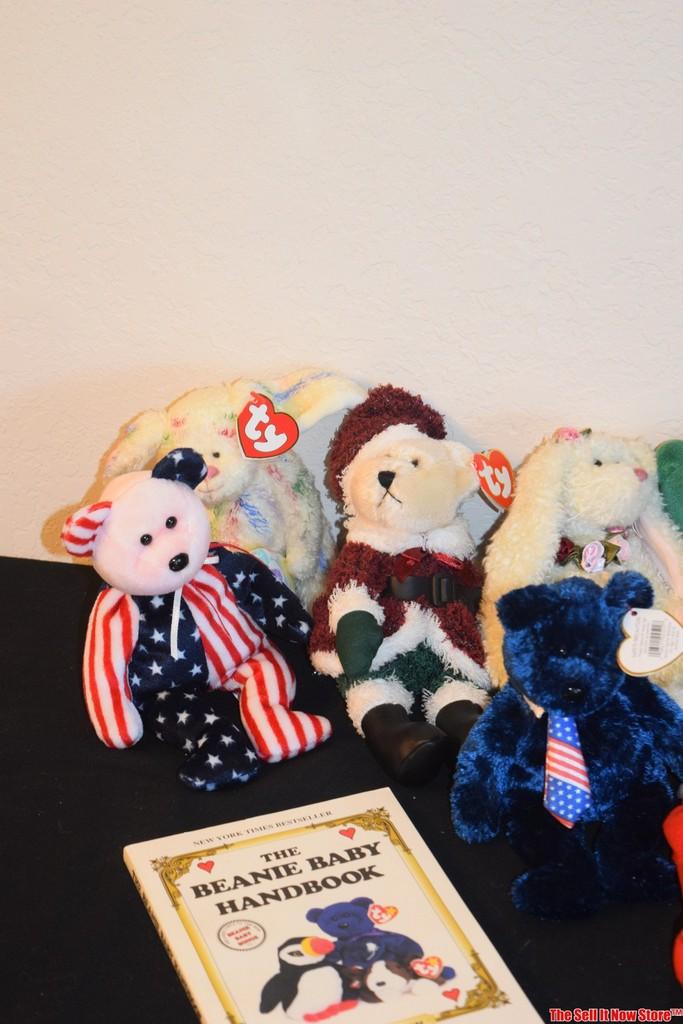 Various TY Beanie Babies, some scarce and early, see photos