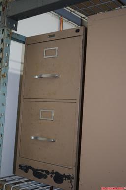 Quantity 4, two drawer filing cabinets