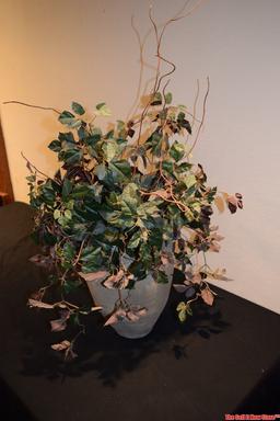 Decorative Vase and Floral Arrangement