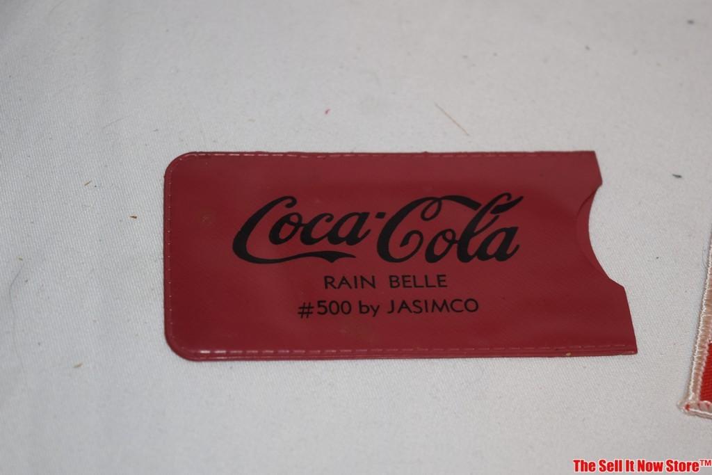 Lot of Vintage Coca-Cola Collectibles Mouse Pads Cork Coasters Patches Pouch Thimbles