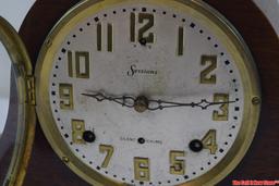 Sessions Silent Chime Mantel Clock With Key