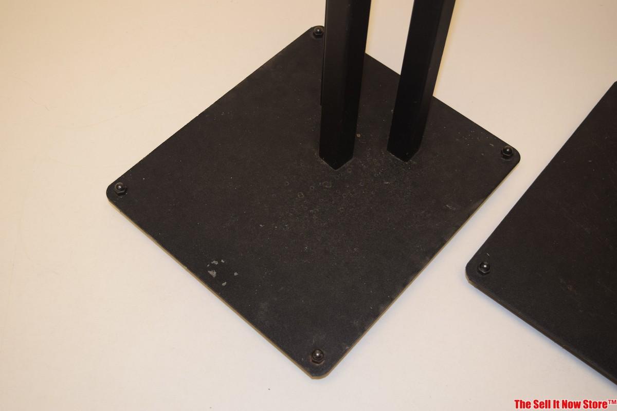 Pair Of High Quality Heavy Duty Metal Speaker Stands