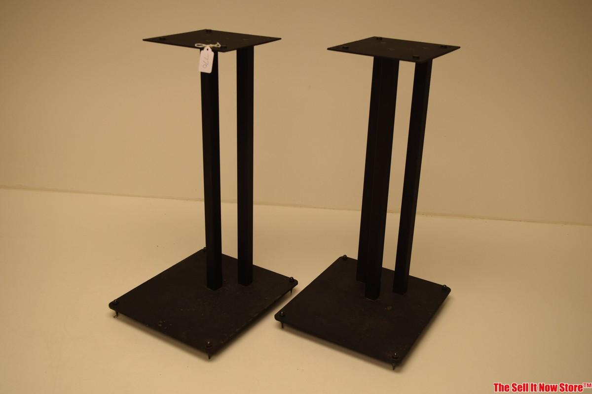 Pair Of High Quality Heavy Duty Metal Speaker Stands