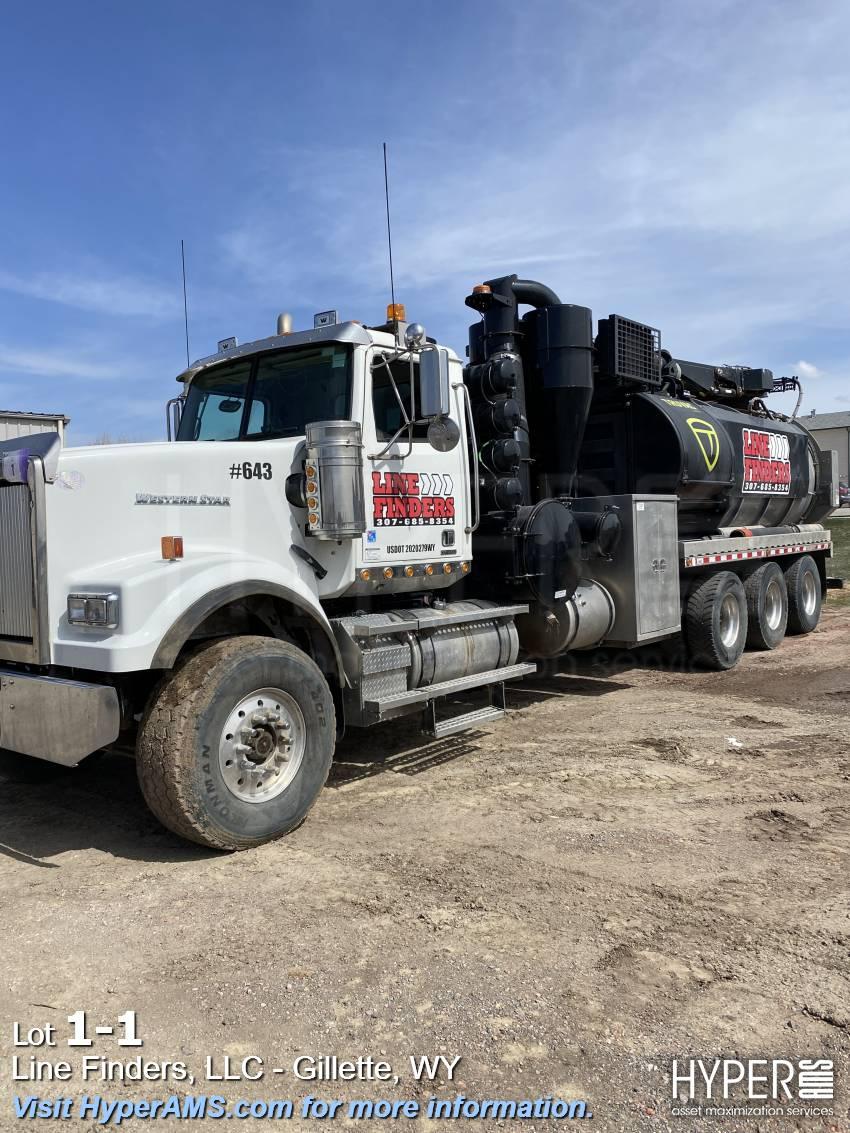 2021 Vactor HXX PD Excavator on 2020 Western Star 4900 Chassis, truck 643