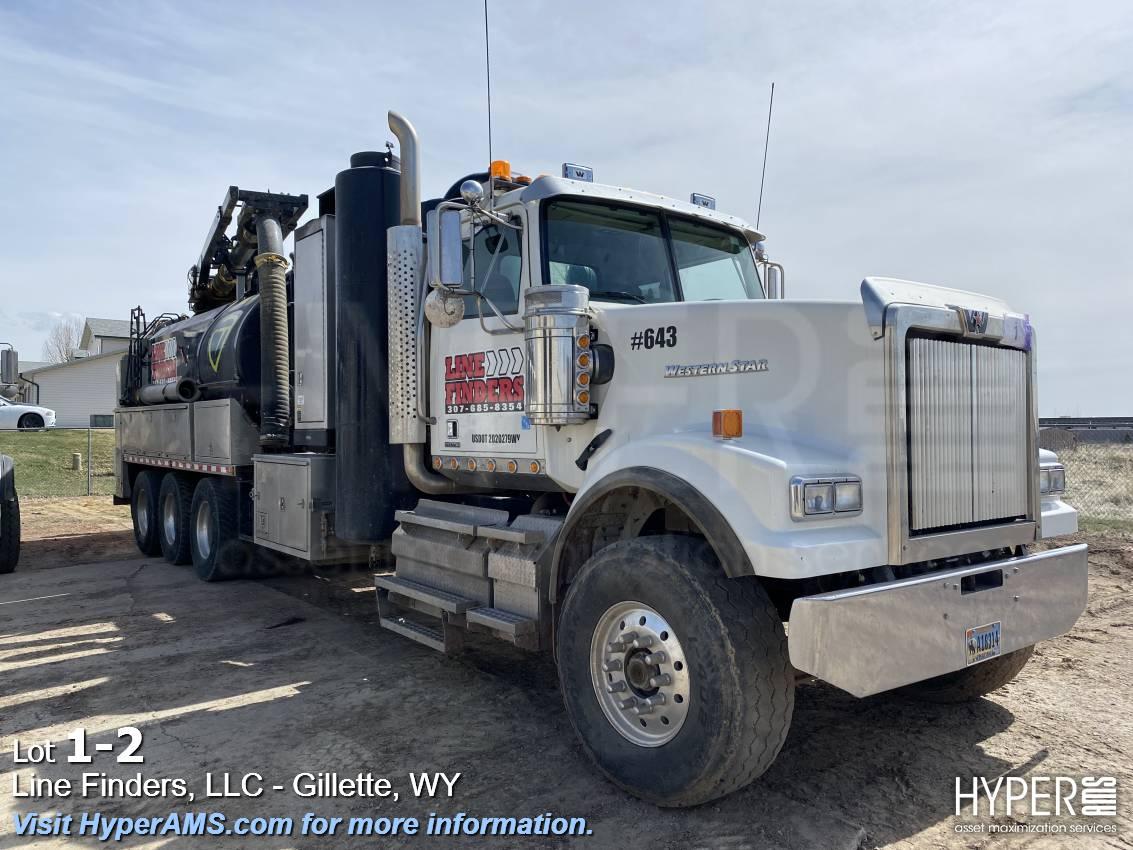2021 Vactor HXX PD Excavator on 2020 Western Star 4900 Chassis, truck 643