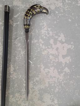 Cane with Dagger
