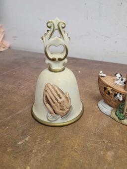 Avon Owl Bottle, figurines, And Paper Weights