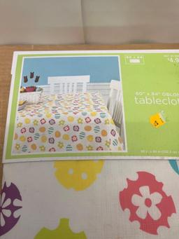 Easter Plastic Tablecloth