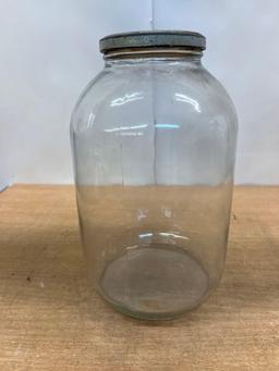 Glass Glass Jar with Lid
