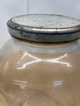Glass Glass Jar with Lid