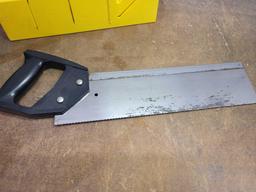 Miter Saw and Miter Box