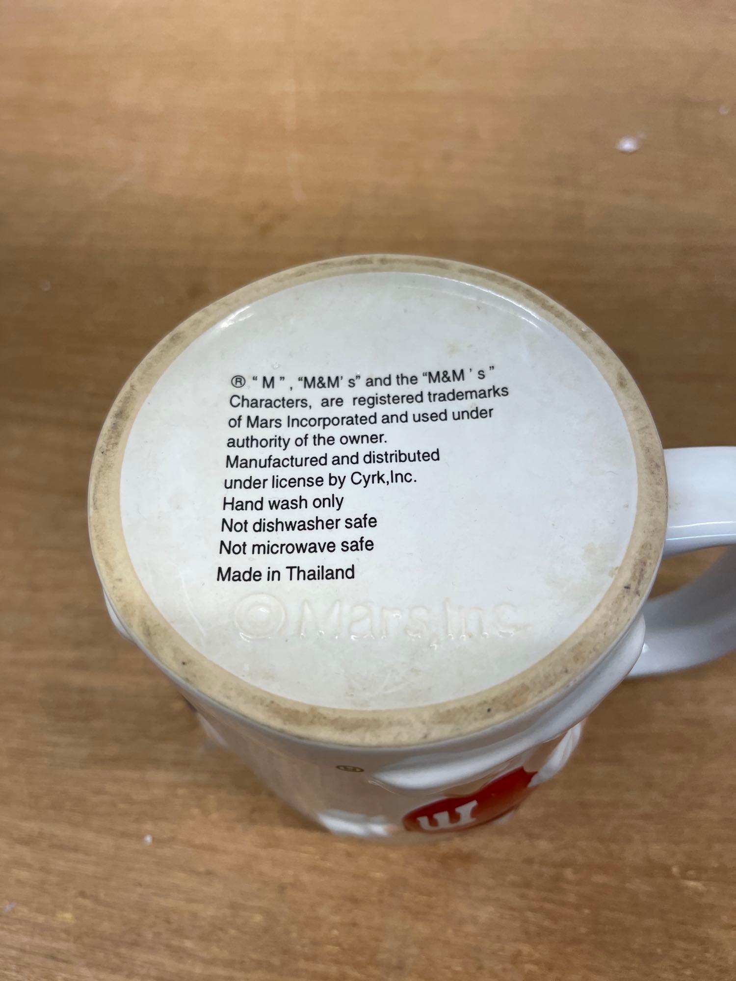 M and M Coffee Cup and Soup Bowl