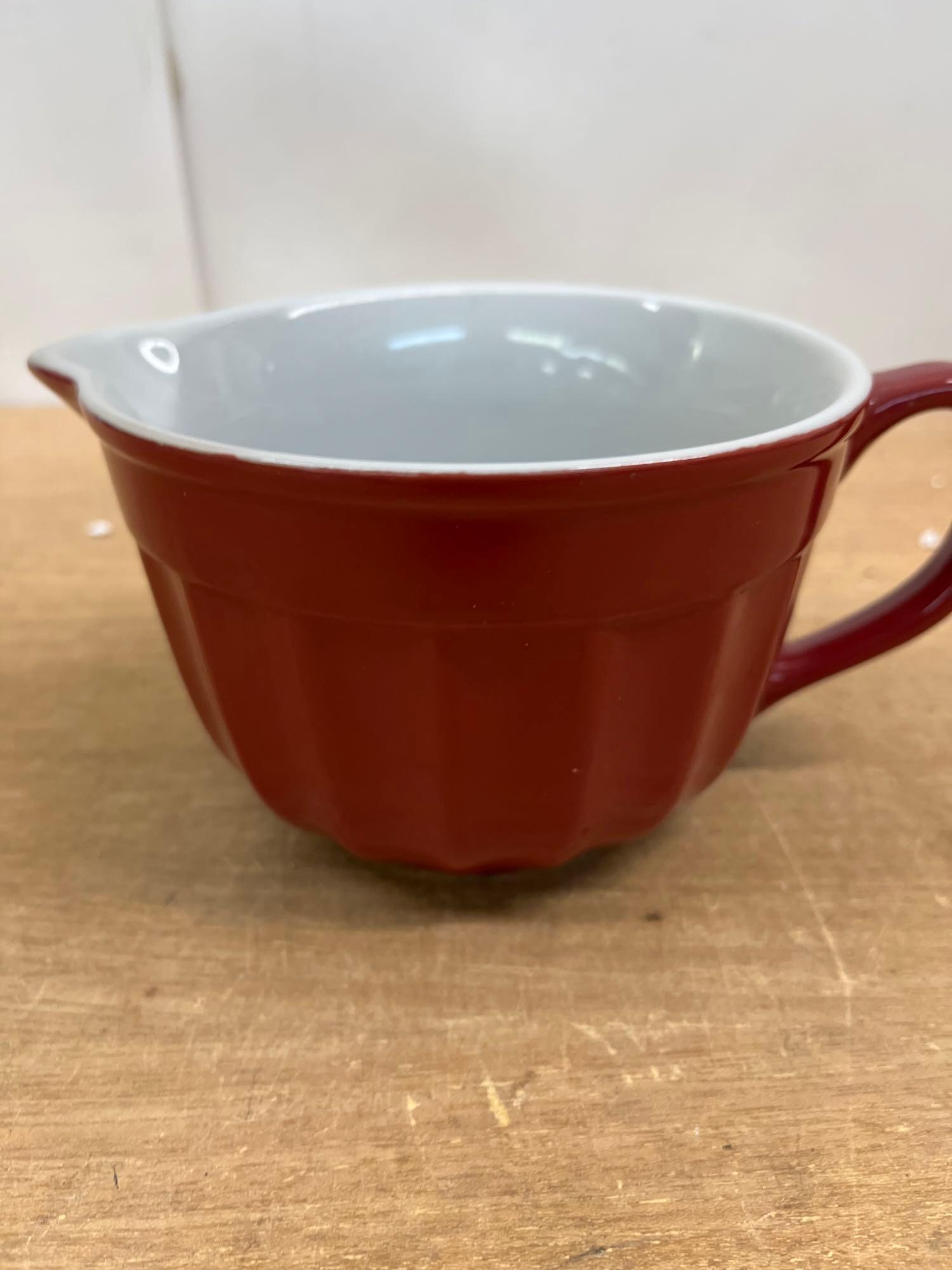 M and M Coffee Cup and Soup Bowl