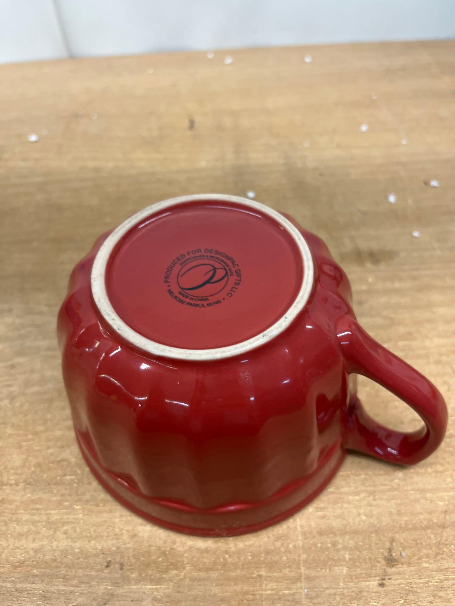 M and M Coffee Cup and Soup Bowl