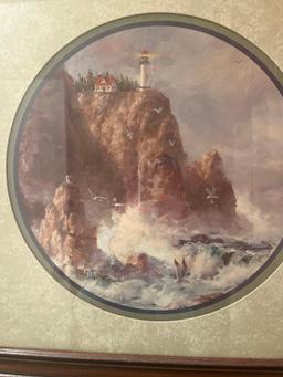 Wooden Framed Print Picture