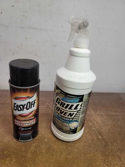 Easy-Off and Grill and Oven Cleaner