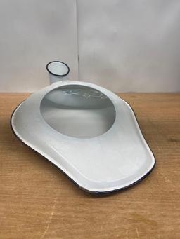 Enamel Bed Pan Urinal