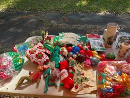 Assorted Christmas Ornaments and Accessories